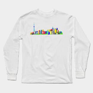 Toronto skyline Long Sleeve T-Shirt